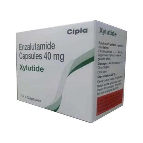 40 MG Pharma Enzalutamide Capsules IP