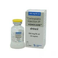 Carboplatin Injection Ip - 150 Mg Liquid Formulation | Normal Fermentation Smell, 24-36 Month Shelf Life, Intravenous Administration