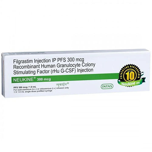 300 Mcg Pharmaceutical Filgrastim Injection Ip - Dosage Form: Liquid