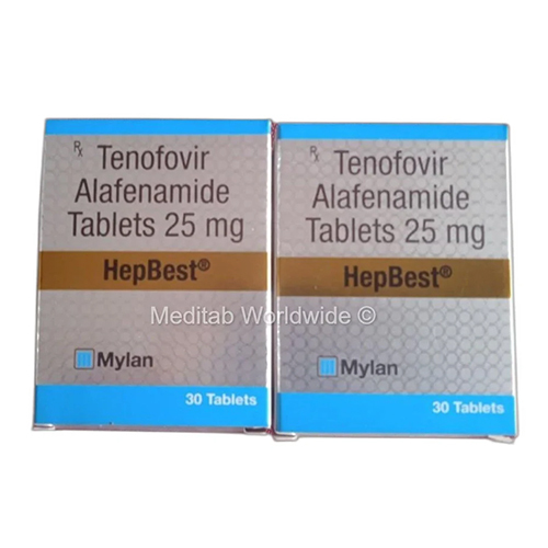 25 MG Pharmaceutical Tenofovir Alafenamide Tablets