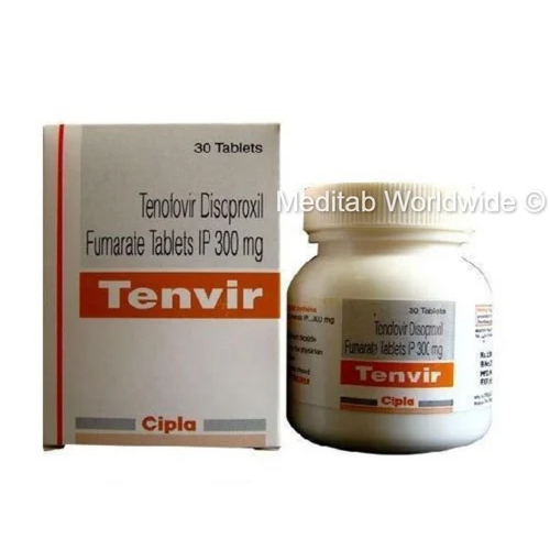 300 MG Pharmaceutical Tenofovir Disoproxil Fumarate Tablets IP