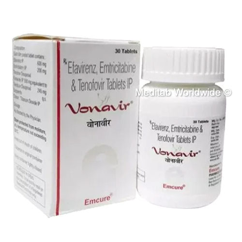 Efavirenz Emtricitabine And Tenofovir Tablets Ip - Medicine Type: Hiv Medicine