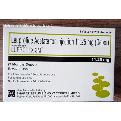 11.25 MG Leuprolide Acetate For Injection