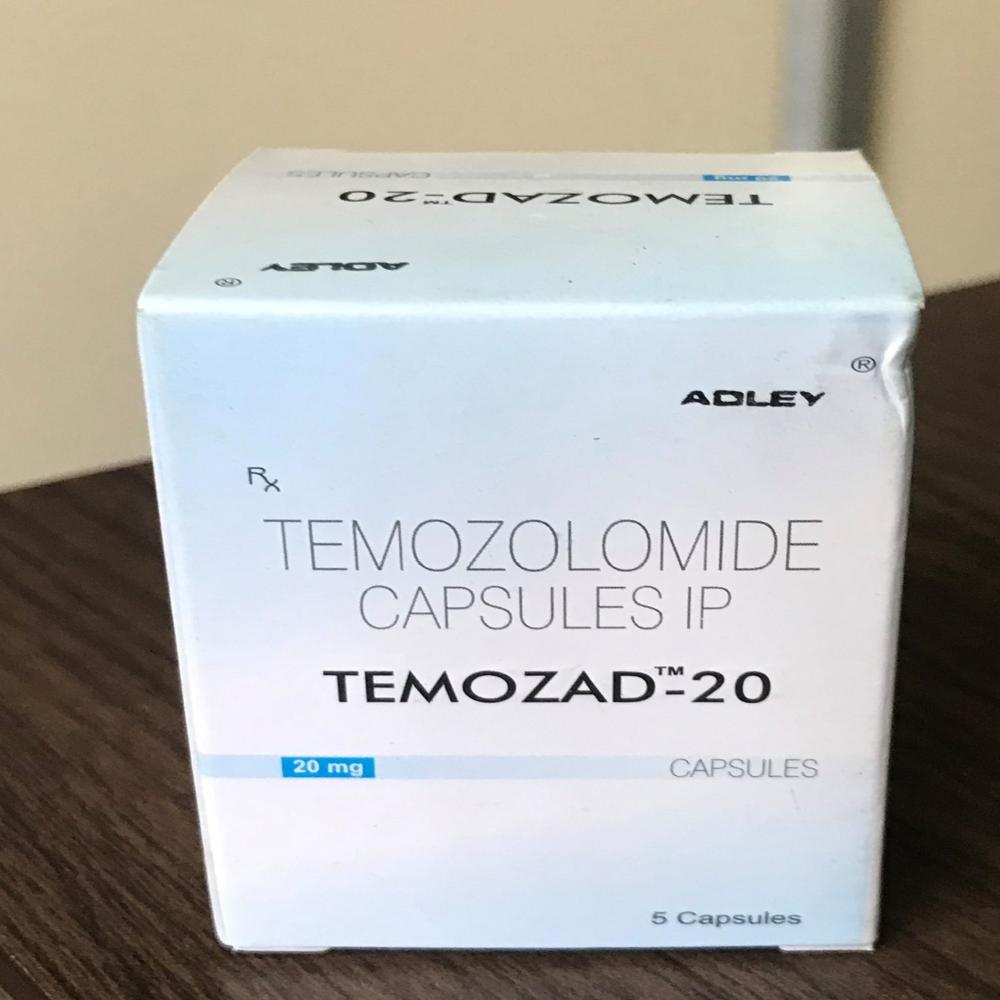 Temozolomide Capsules Ip - 20 Mg, Non-gmo, Hospital-grade Hiv Medicine For Brain Tumor Treatment, Reliable Dosage As Suggested By Healthcare Professionals