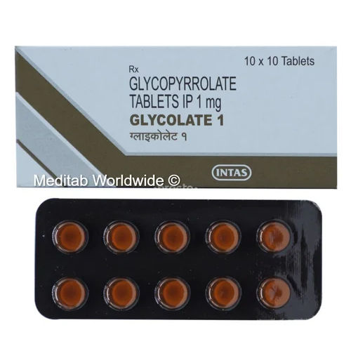 1 Mg Glycopyrrolate Tablets Ip - Drug Type: General Medicines