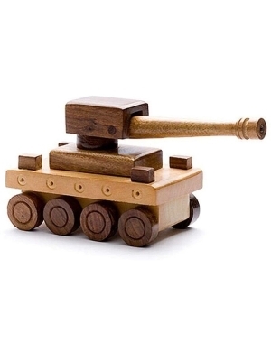 Wooden Tank Toys - Age Group: All