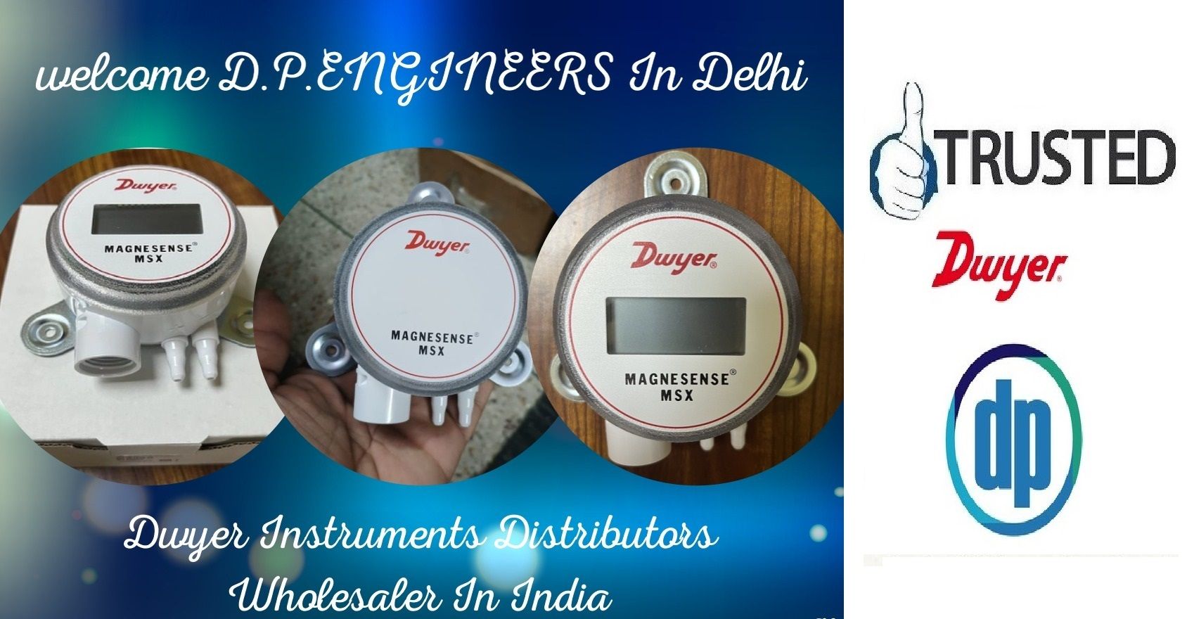 DWYER MSX-W11-IN-LCD Differential Pressure Transmitter From Krishnarajpet Mandya Karnataka