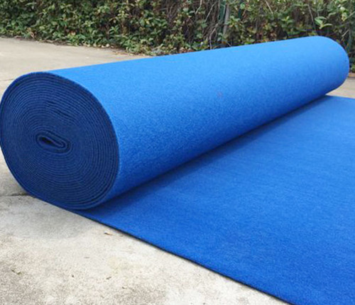 Event Promotional Non-Slip White Commercial Wedding Carpet Plain Runner Rug for Exhibitions  carpet