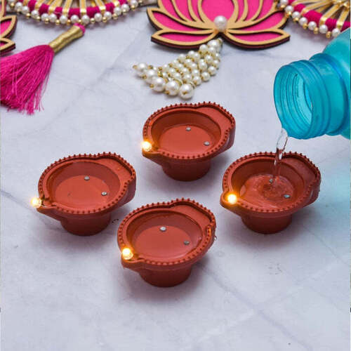 Water Sensor Diyas for Diwali Decoration 6550b