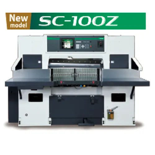 Itotec Sc-100Z Programmable Paper Cutting Machine - Color: White And Black