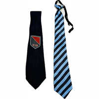 Cotton School Tie - Fabric Type: Polyester
