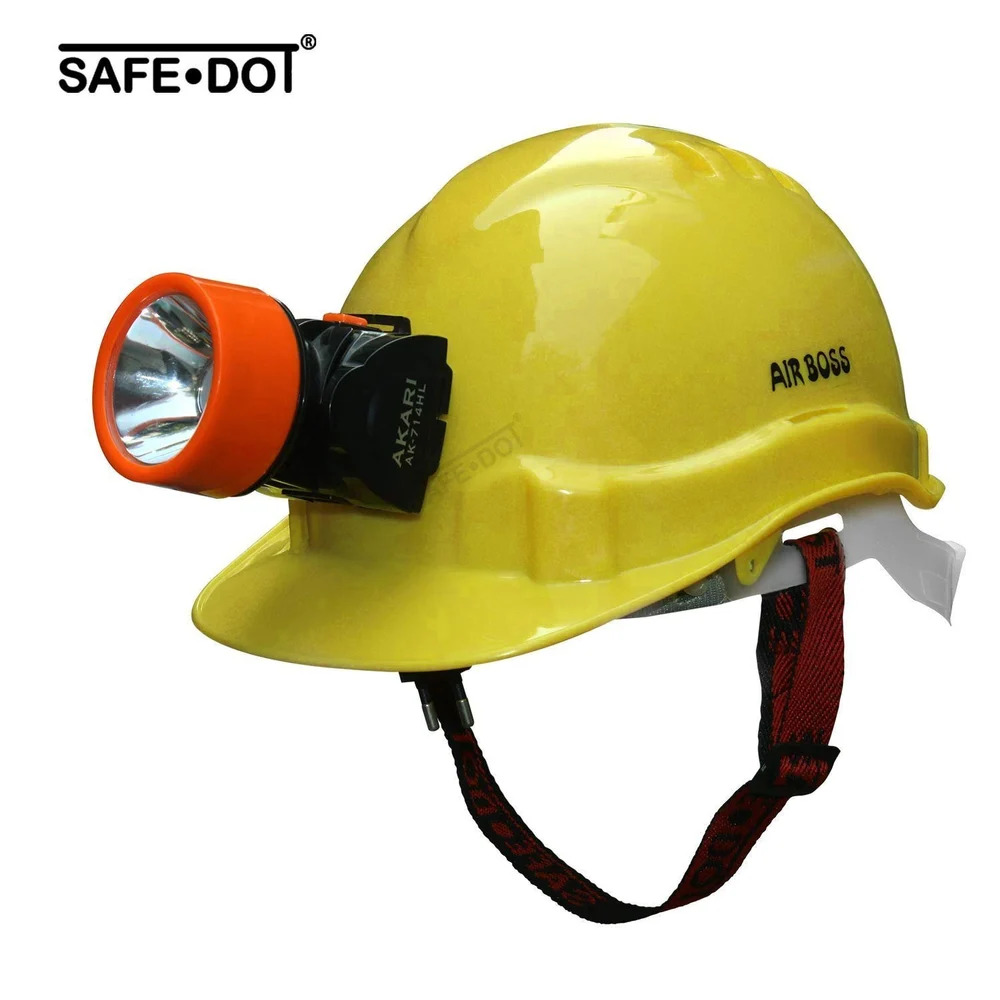 safety helmet with LED