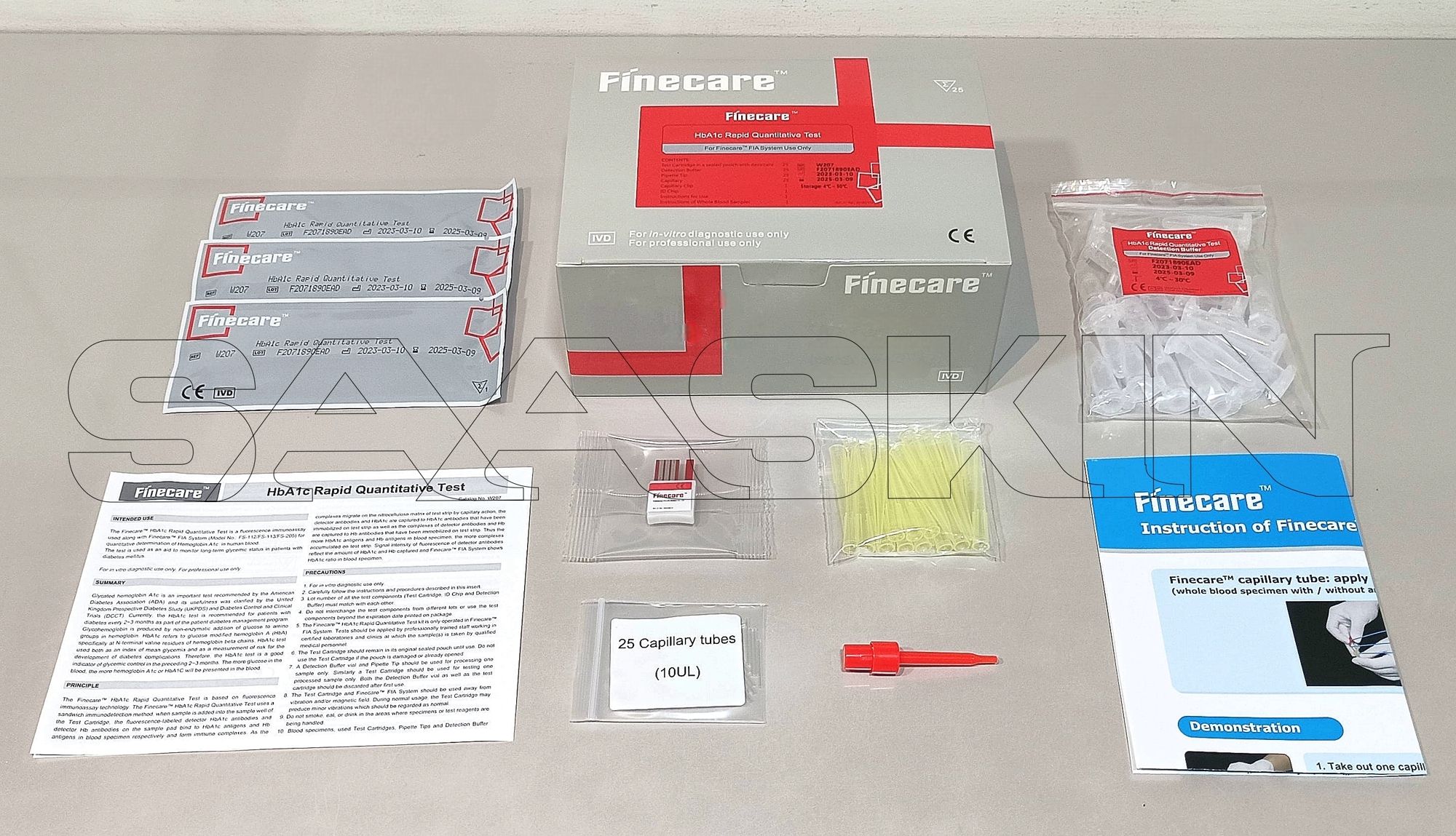 Wondfo Finecare HbA1c Rapid Quantitative Test