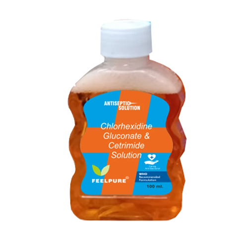 Antiseptic liquid CHG 1.5%, Cetrimide 3%, Alcohol 5% 100ml