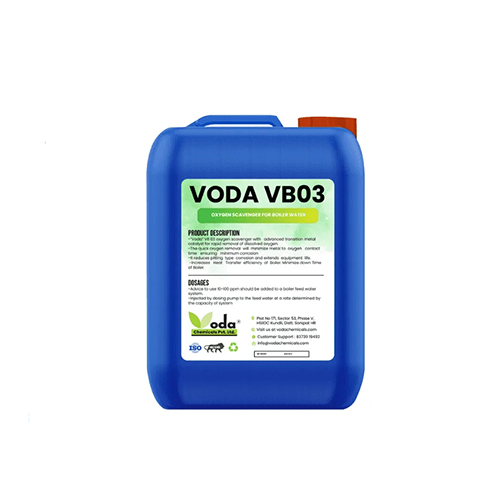 VB 03 Voda Oxygen Scavenger - 98% Purity Liquid Solution | Industrial Grade, Highly Soluble, Prevents Corrosion, Easy Handling