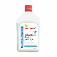 Glutaraldehyde Solution 2.45% Instrument Disinfectant 1 Liter - Grade: Medicine Grade