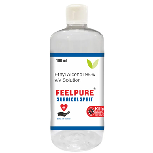 100ml Ethyl Alcohol 96% V-V Solution Sprit
