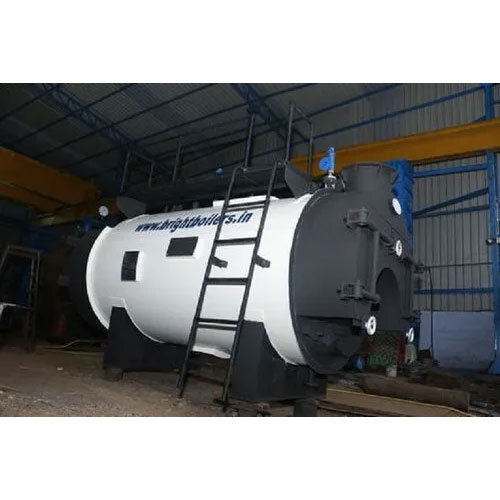 Wood Fired 2500 kg-hr Steam Boiler, IBR Approved