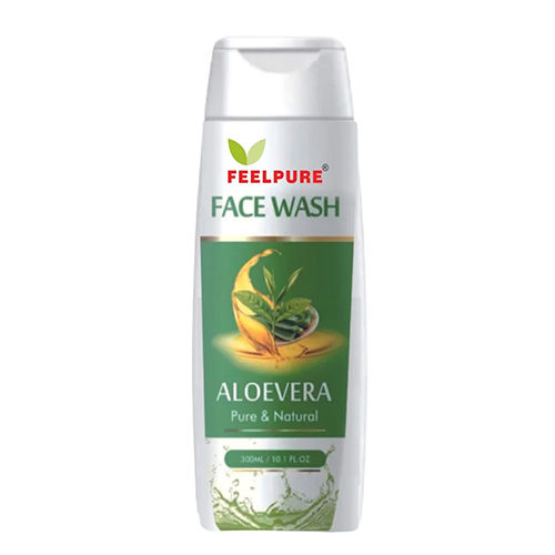 300Ml Aloevera Face Wash - Color: White