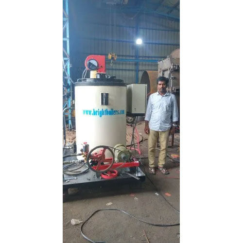 Oil Fired 100 Kg-hr Package Steam Boiler - Material: Mild Steel