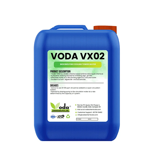 VX 02 Biocides Stable Chlorine Based Cooling Tower Chemicals