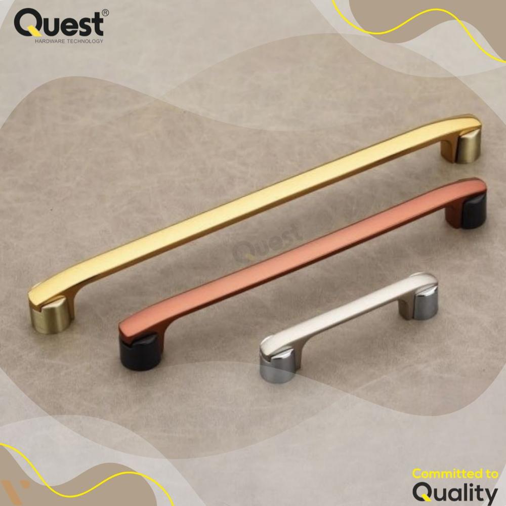 Silver Polished Zinc Cabinet Handle