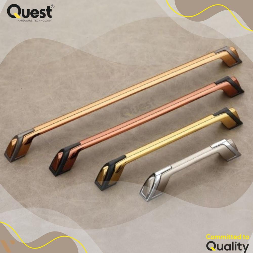 Silver Polished Zinc Cabinet Handle