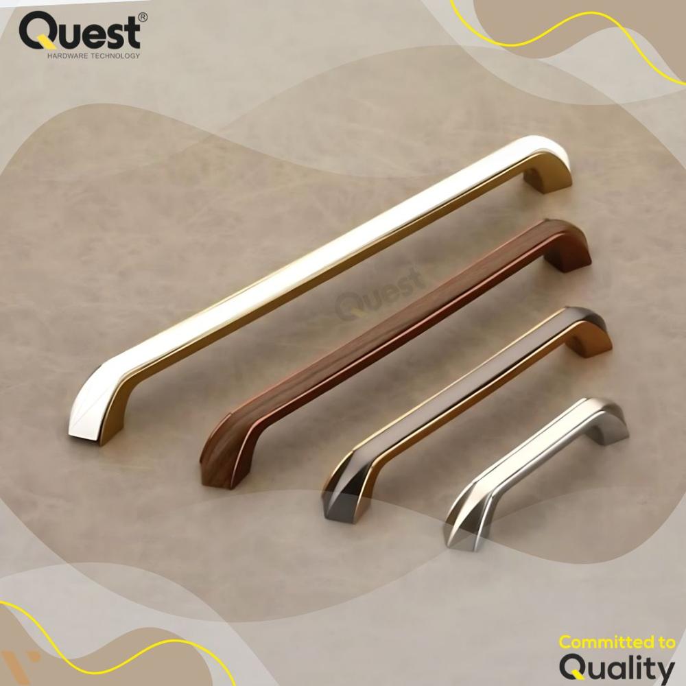 794 Zinc Cabinet Handle - Zinc Material, 8 Inch Length, Polished Finish | Standard Design For Versatile Cabinet Fitting