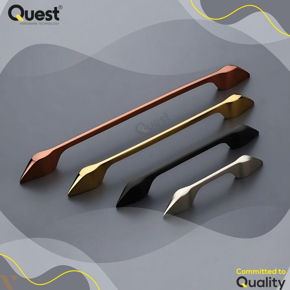 790 Zinc Cabinet Handle - Zinc Material, 8-Inch Length, Polished Finish | Standard Design Suitable for Most Cabinets