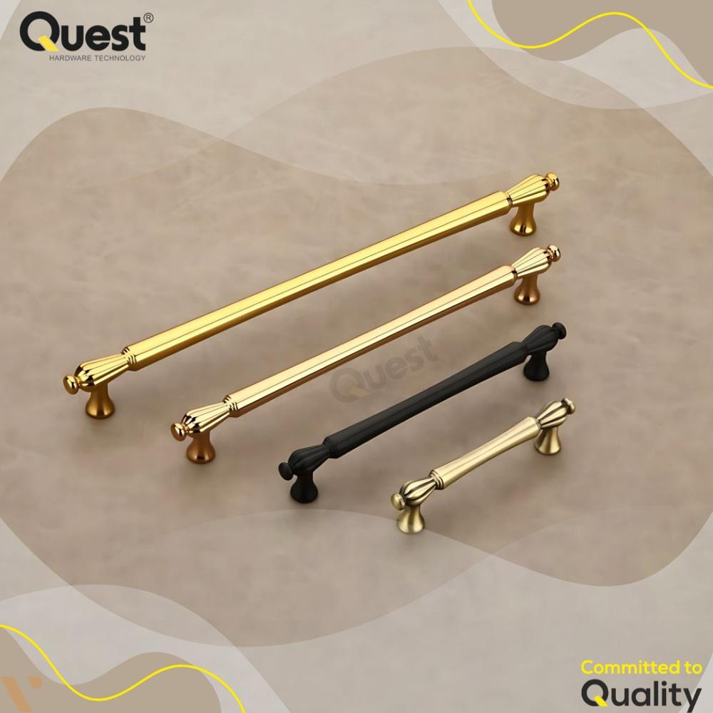 Designer Zinc Cabinet Handle - Zinc Material, 4 Inches, Brown Color | Polished Finish, Standard Design, Perfect For Cabinet Fittings