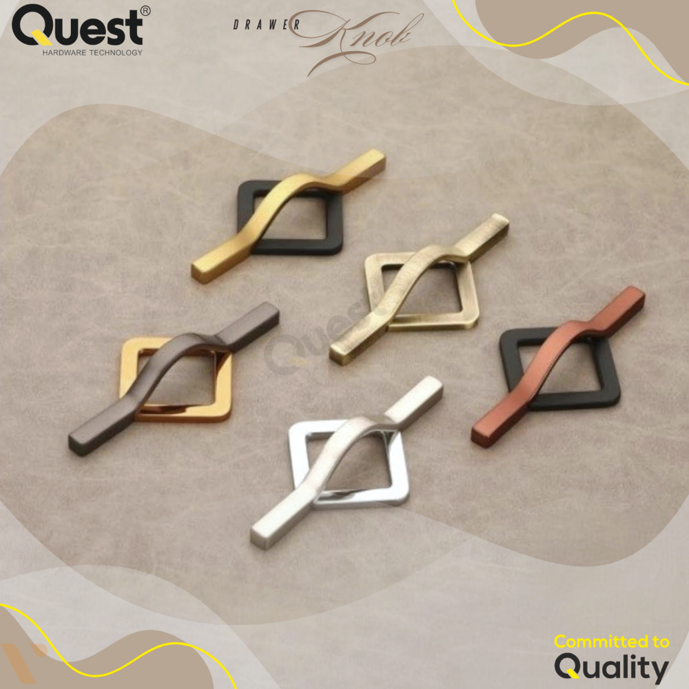 Matte Black Cabinet Knobs