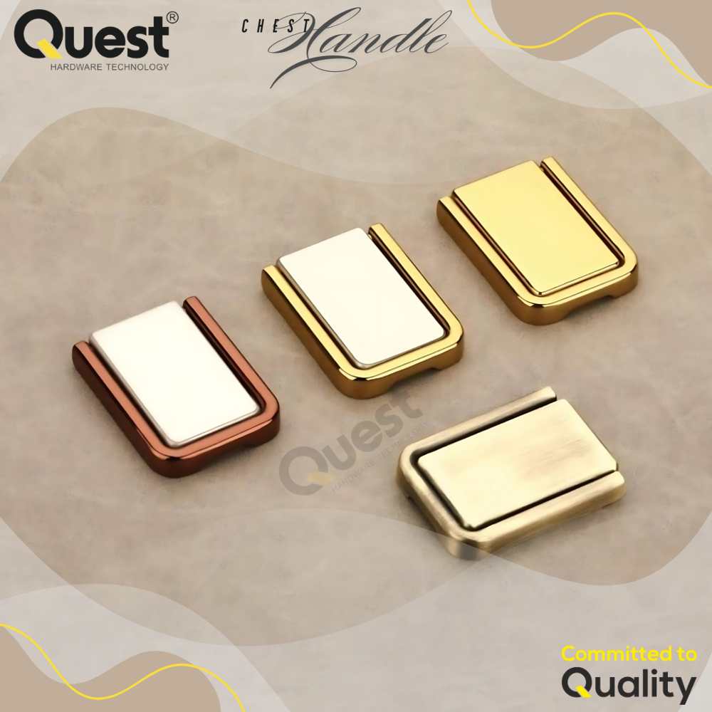 Luxury Chest Handle Antique Brass Ring Pull