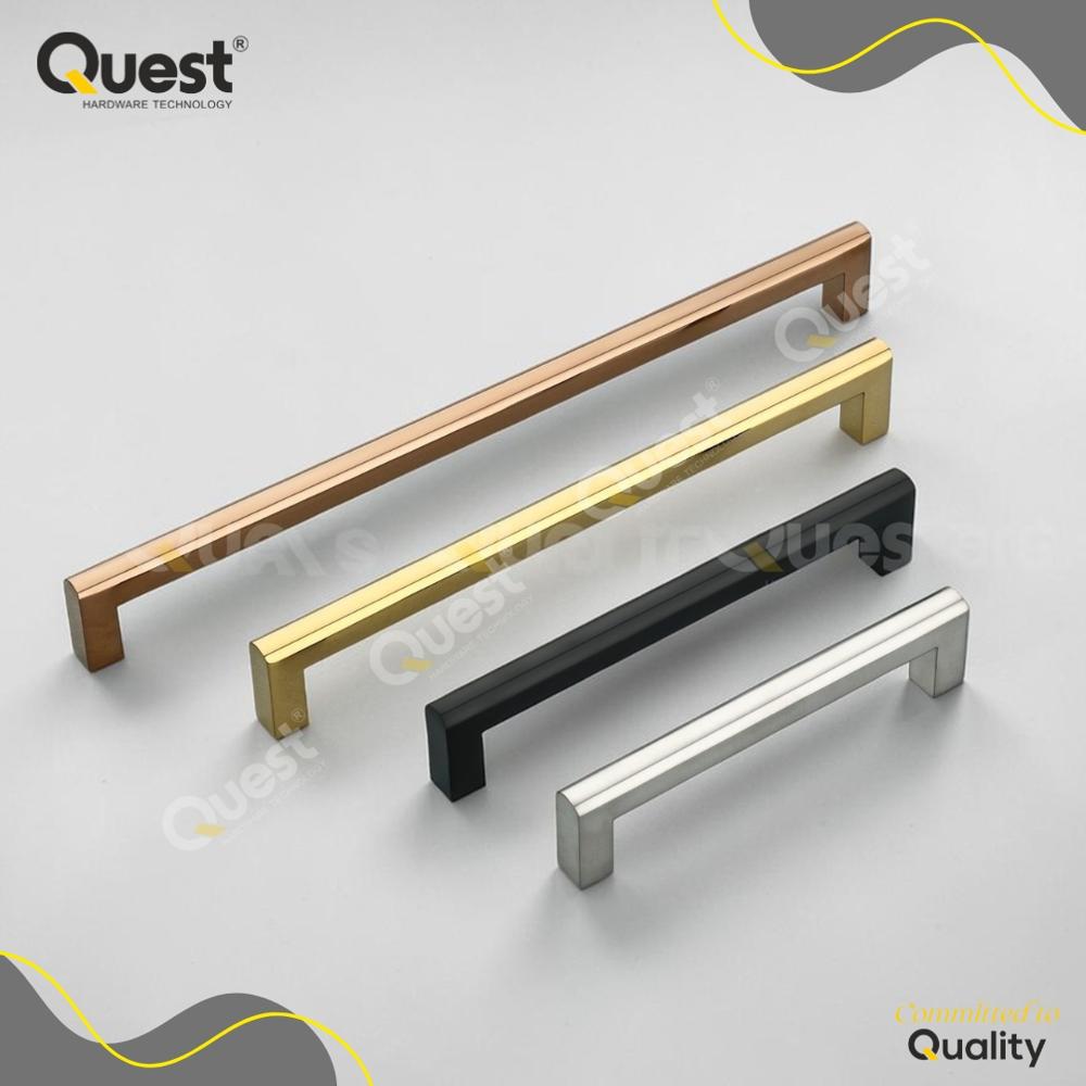 3004 Aluminum Cabinet Handles - Aluminum, 6 Inch Length, Polished Finish | Standard Design, Elegant Cabinet Fitting, Easy Installation