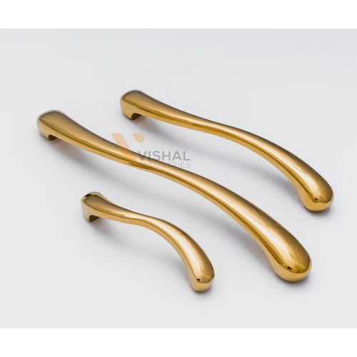 2013 Aluminum Cabinet Handles - Color: Golden