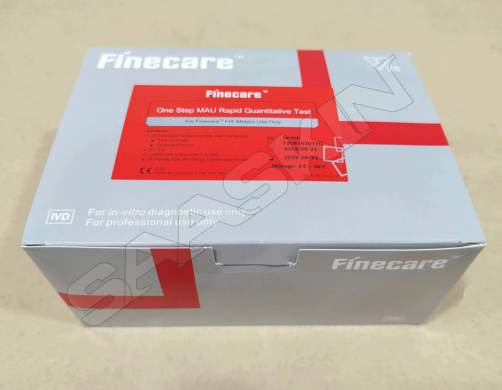 Wondfo Finecare One Step MAU Rapid Quantitative Test
