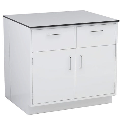 Two Drawer-Two Shutter Storage Cabinet - Design: Modern