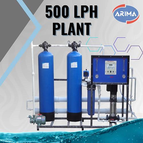 500 LPH Reverse Osmosis Plant