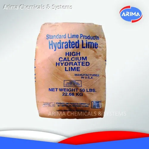 Hydrated Lime Powder - Grade: Industrial Grade