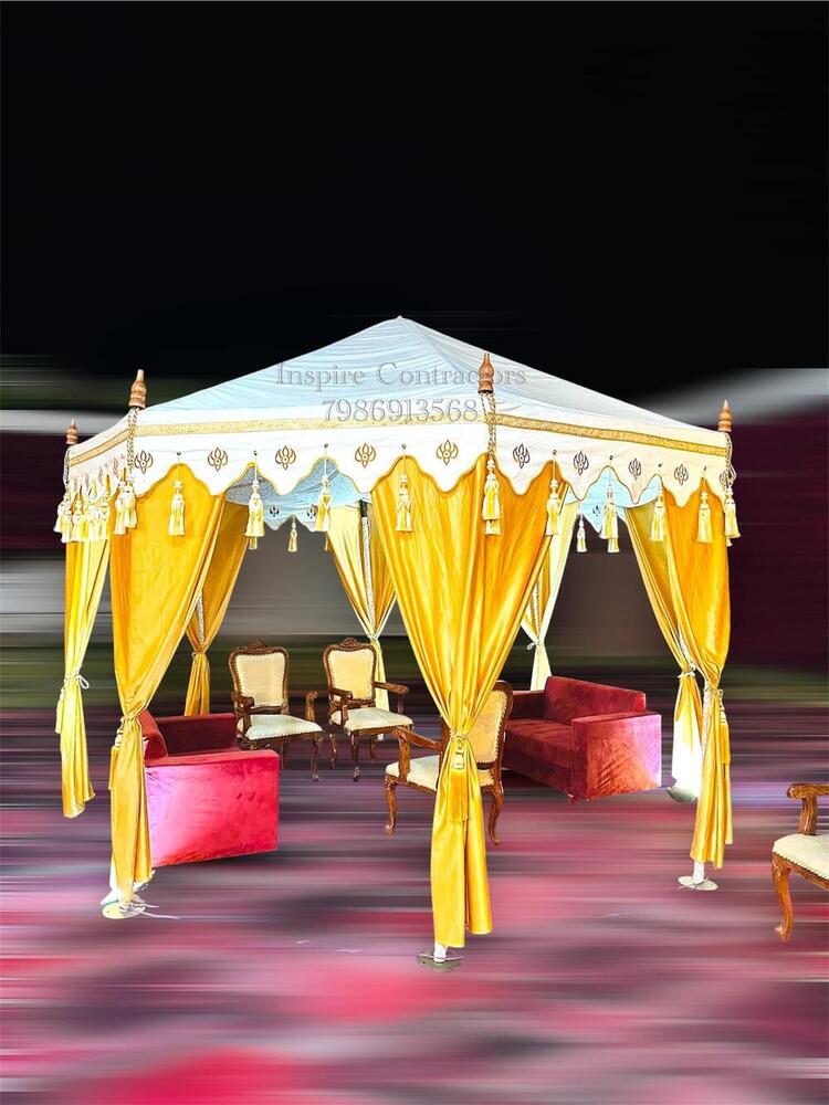 Luxury Mughal Tent - Color: Different Available