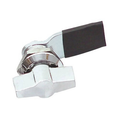 Apl-006 Panel Locks With Metal Knob - Color: Black