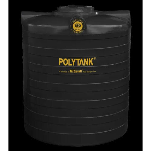 1000L Polytank Black Water Storage Tank - Material: Plastic