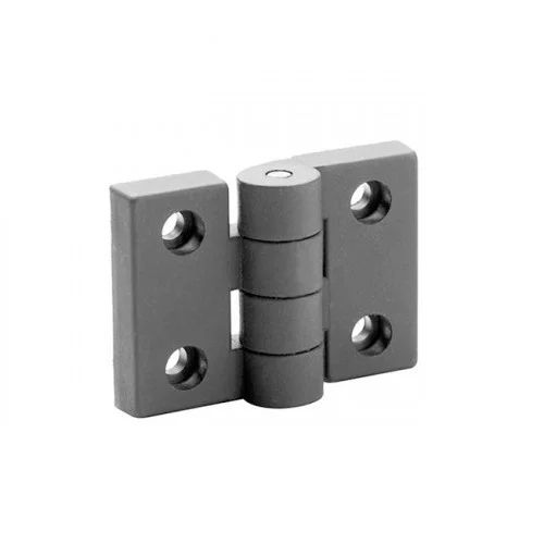 Plastic Hinge - Color: Silver