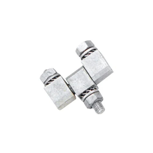 Screw On Hinge - Color: Silver