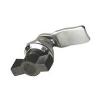 Polyamide Knob Lock - Color: Silver
