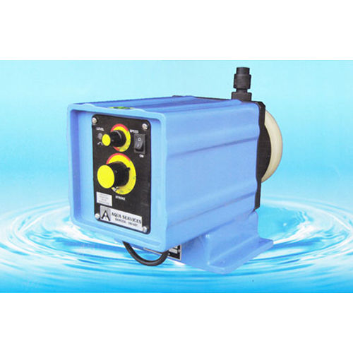 Industrial Solenoid Driven Metering Pump - Color: Blue