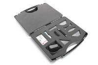 Optic Ray Box Kit With Lenses - Metal And Plastic, 250x150x50 Mm, Black | Educational Tool, Portable Kit, Multiple Lenses For Optics Experiments