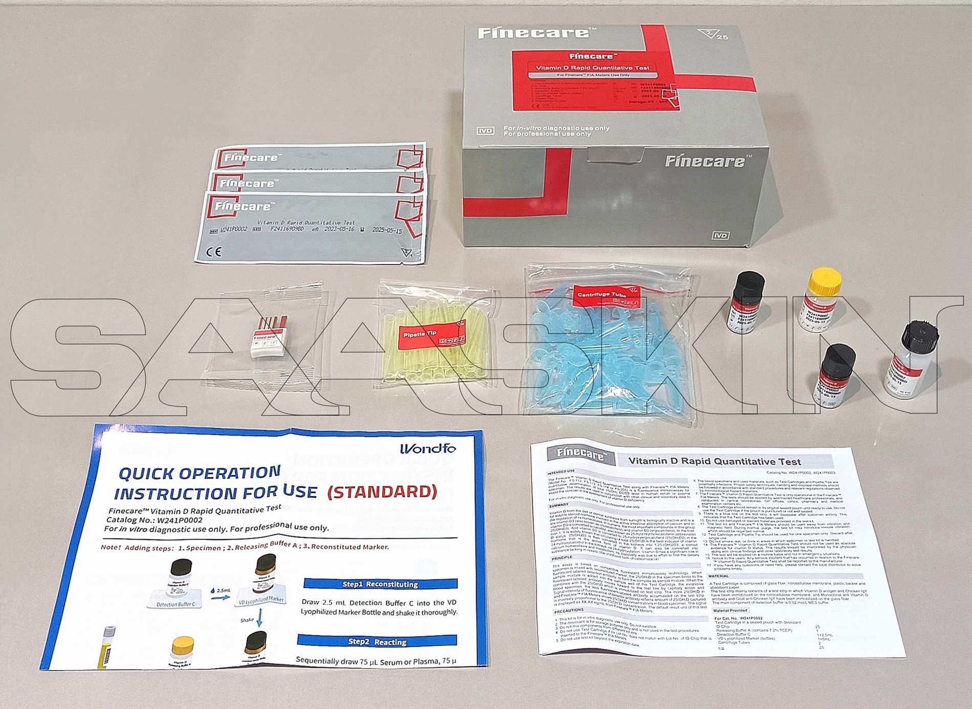 Wondfo Finecare Vitamin D Rapid Quantitative Test