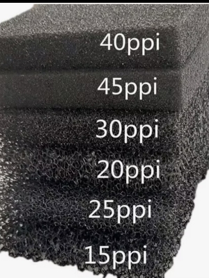 RETICULATED AIR COMPRESSOR & PANEL FILTER FOAM SHEET