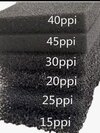 Reticulated Filter Foam Black Sheet - Characteristics: Eco-friendly