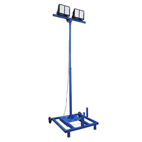 Mobile Light Tower - Color: Blue Paint Coated